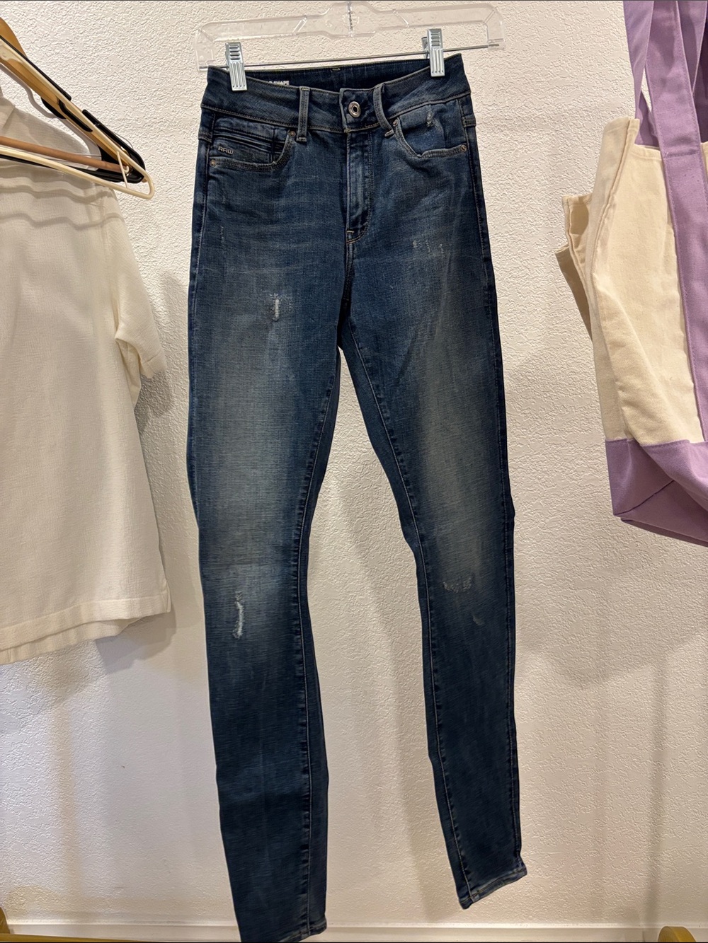 G-Star Women’s Straight Leg Jeans - Dark Indigo Wash